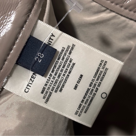 Citizens of Humanity New size 28 Shiny Beige Flared Isola  Pants - Picture 6 of 9